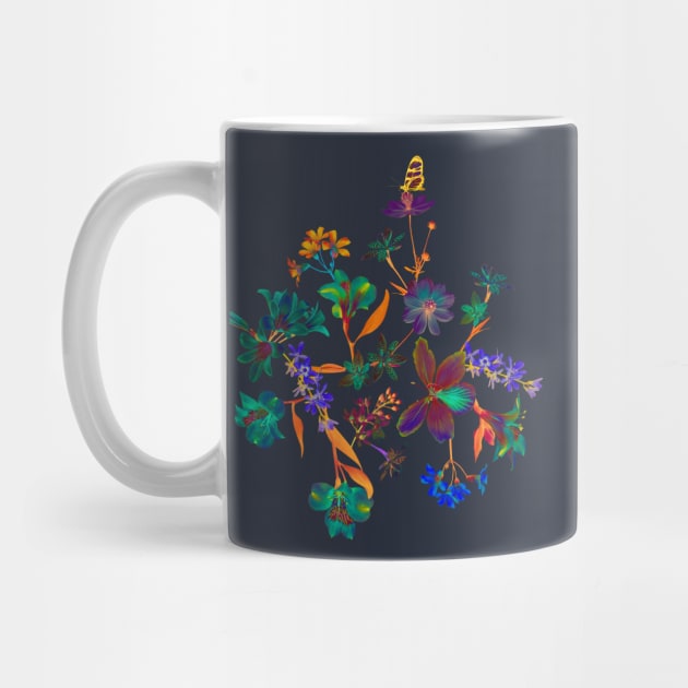 Night Floral by AnaAnaDesign